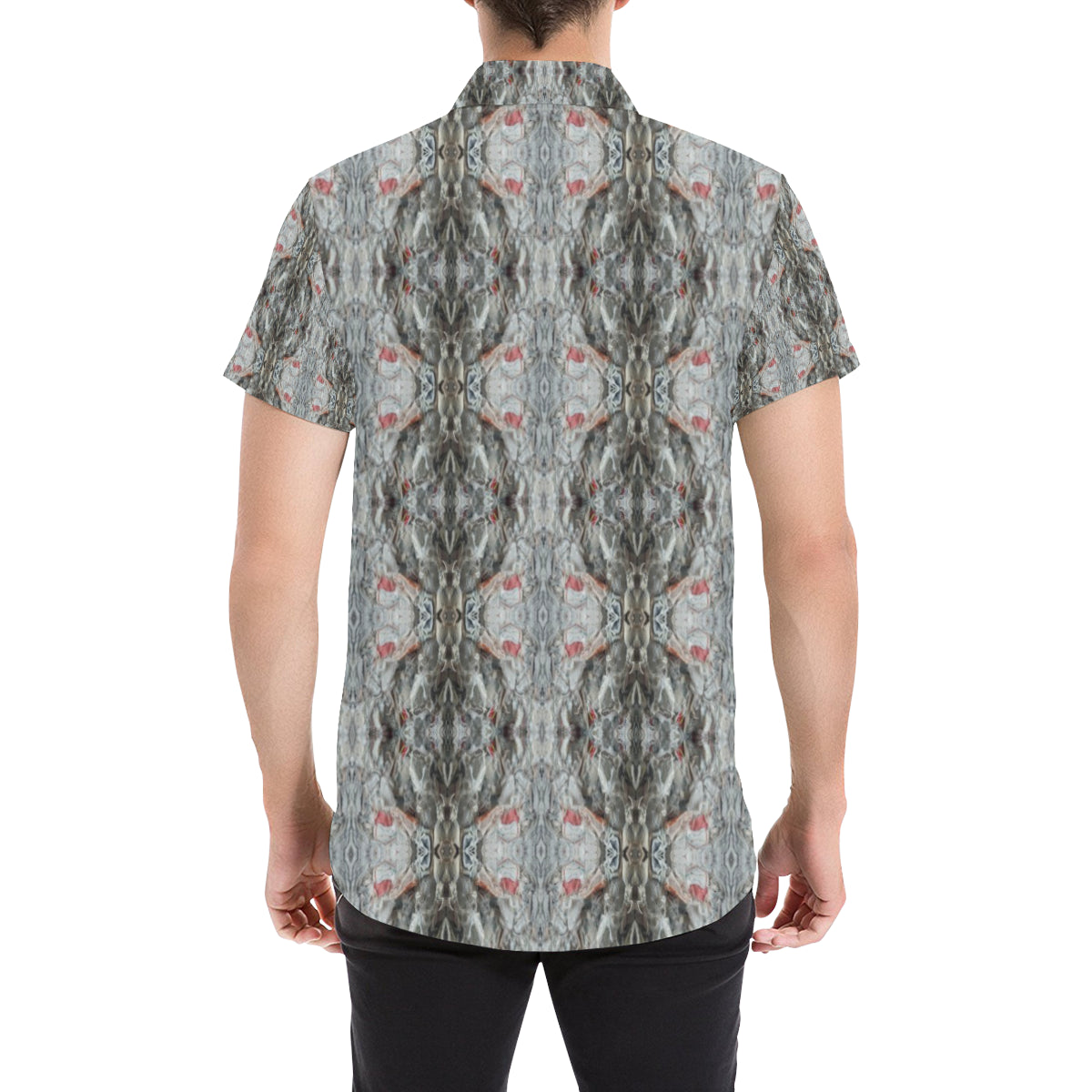 Men's Short Sleeve Shirt All Over-Print By ChuArts