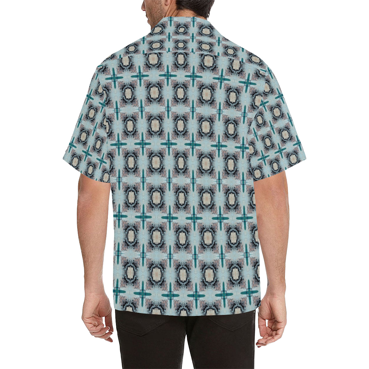 ChuArts Men's All Over Print Hawaiian Shirt