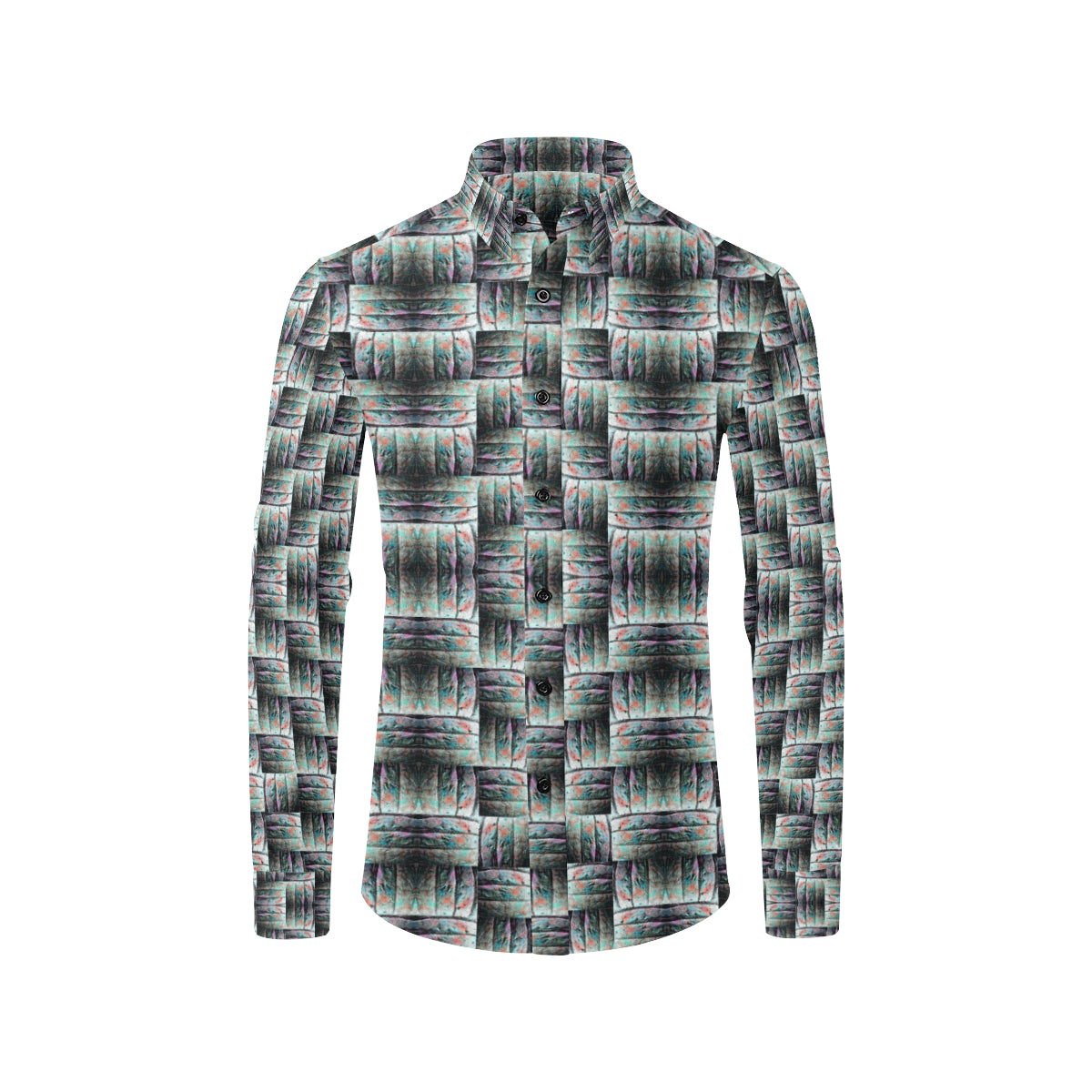Men's Long Sleeve Shirt All Over Print By ChuArts