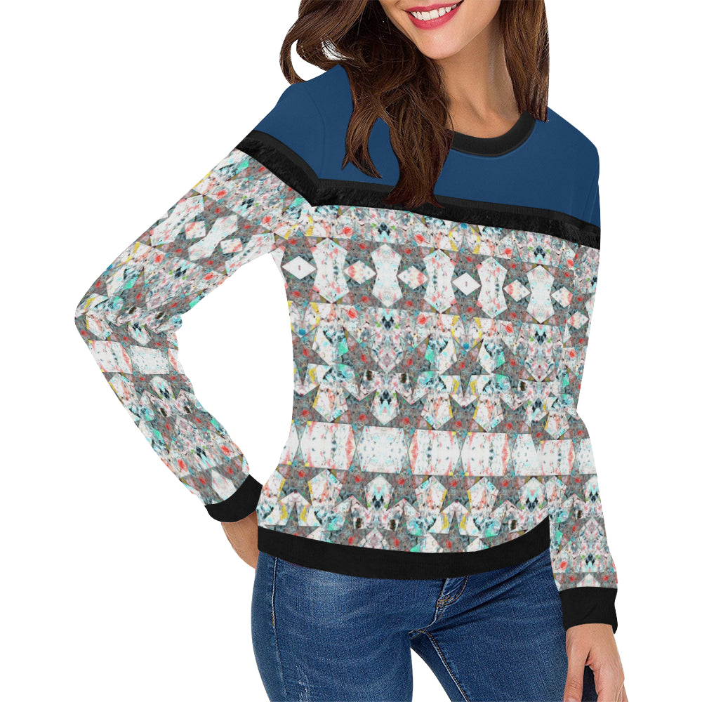 "Fringe Pullover Sweatshirts" By ChuArts